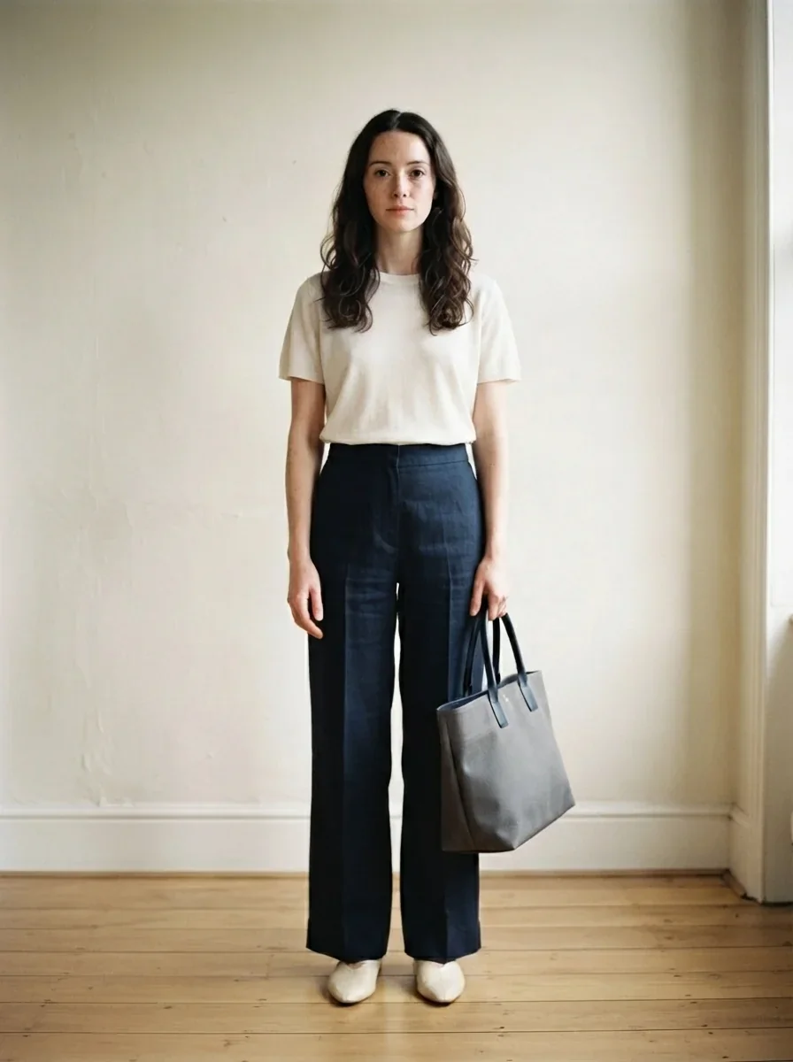 A look put together from clothes a person already owns