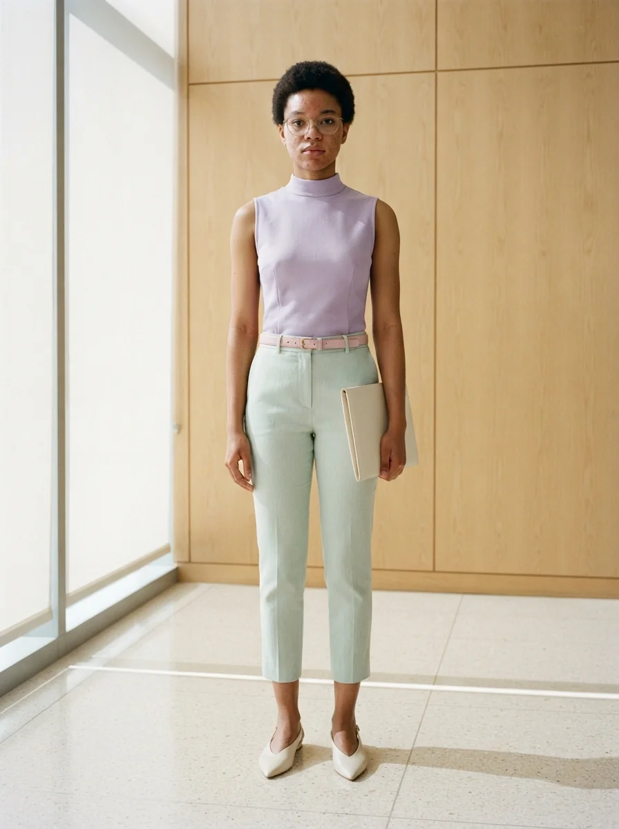 Tailored Pastels for Summer