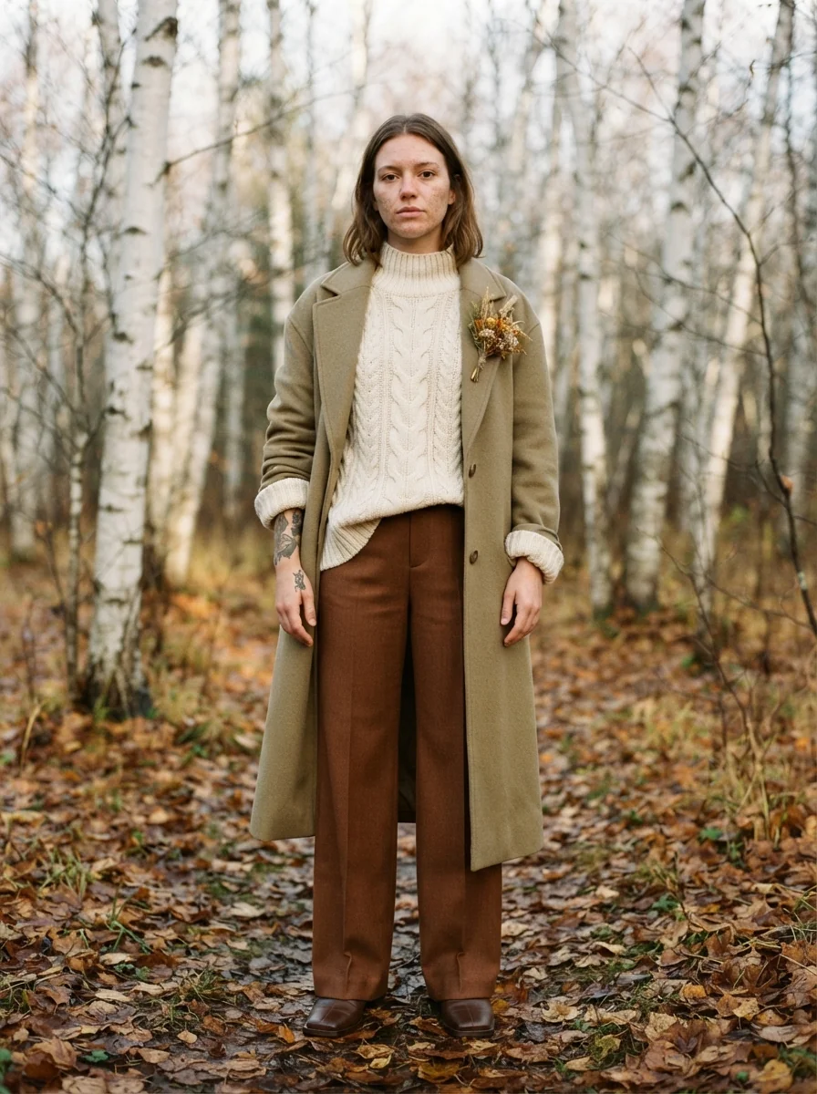 Cosy Autumnal Scandi Bridal
