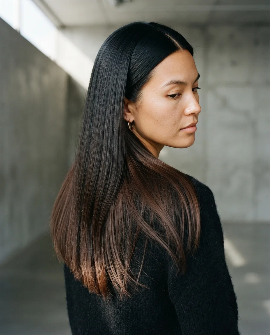 Cool Cocoa Peekaboo Sleek