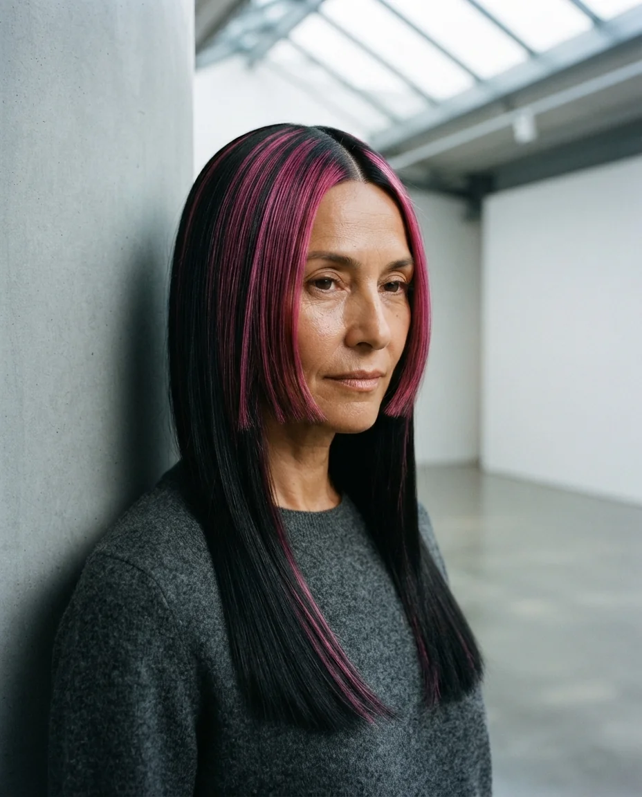 Sleek Magenta Contrast