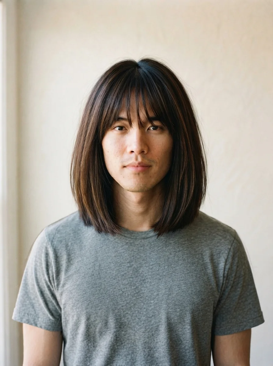 Structured Chestnut Bob
