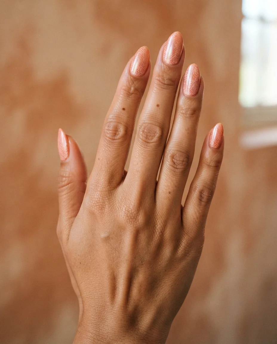 Coral Lace Cascade