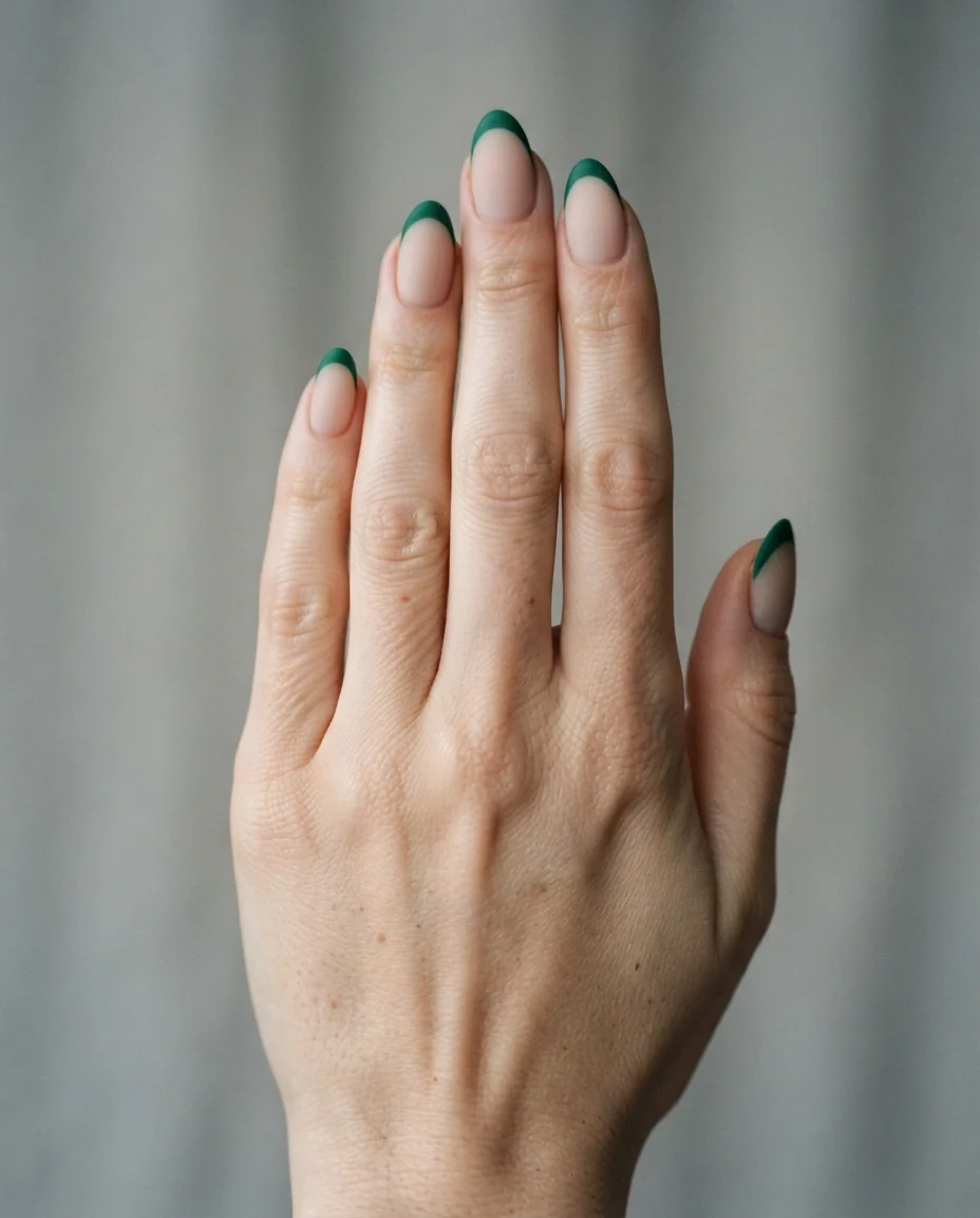 Matte Velvet Emerald French
