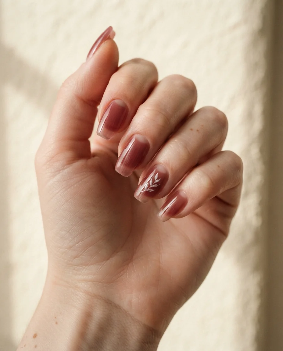 Marsala Miniature on Glass