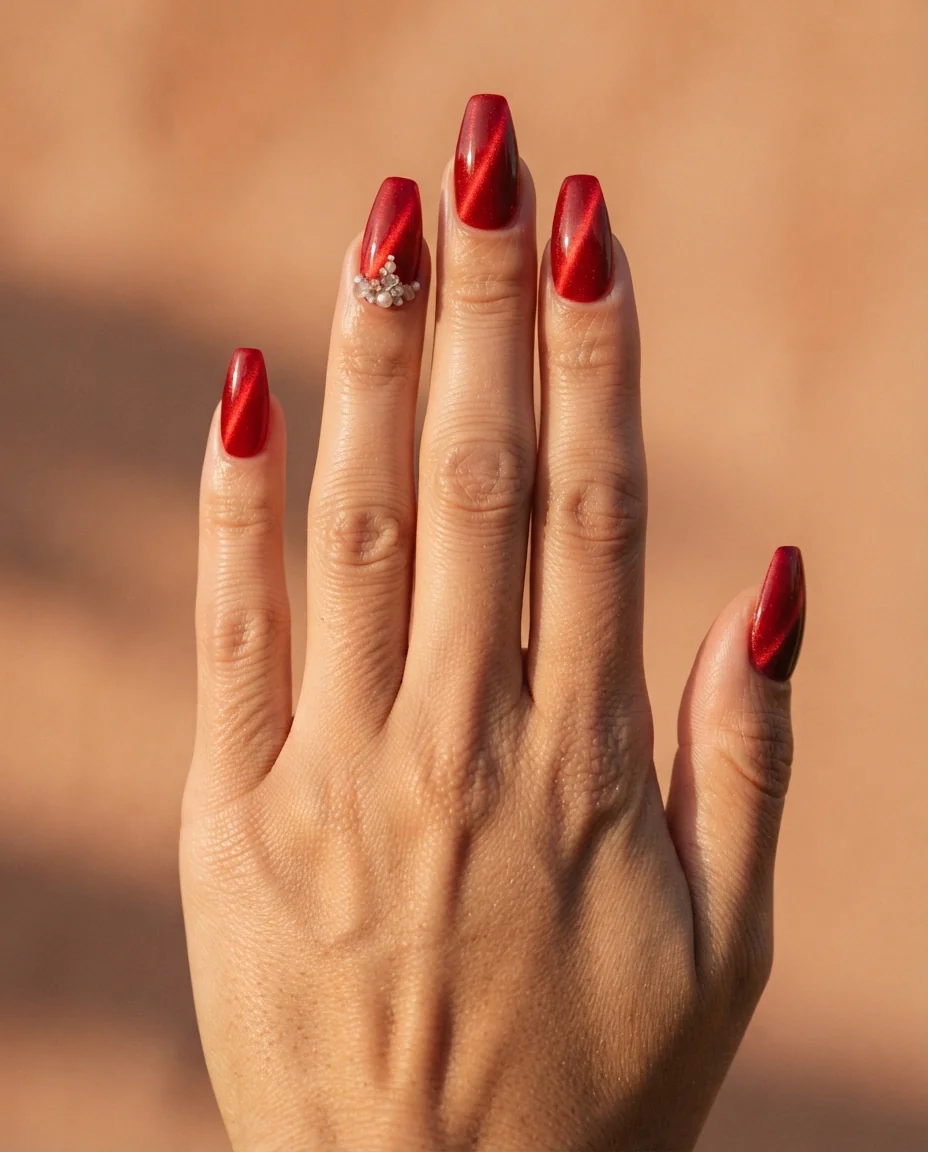 Ruby Velvet Magnetic Allure