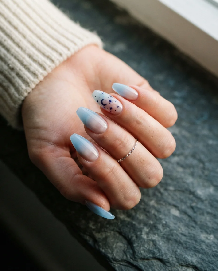 Celestial Sheer Indigo