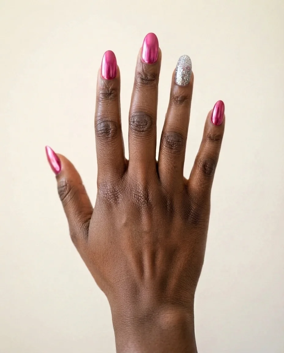 Fuchsia Chrome Sparkle