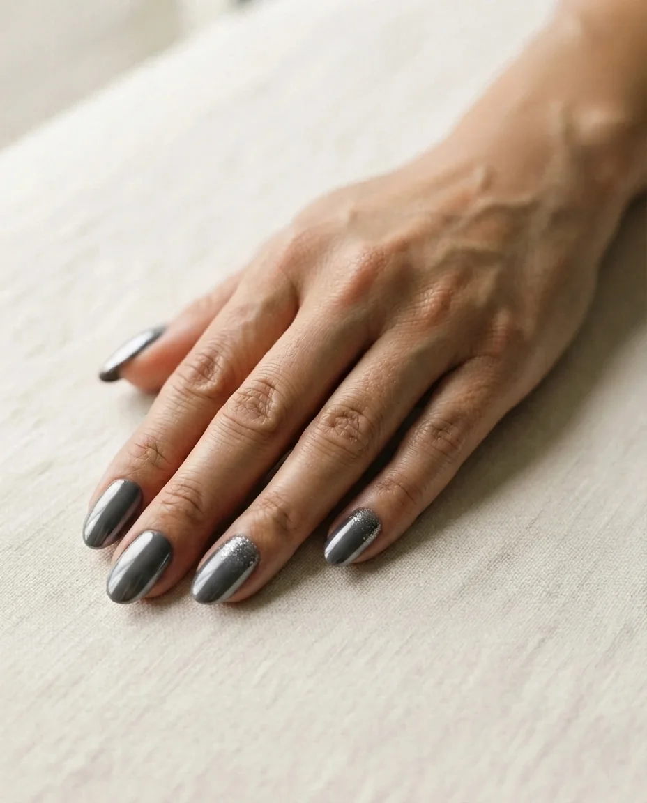 Reflective Graphite Shimmer