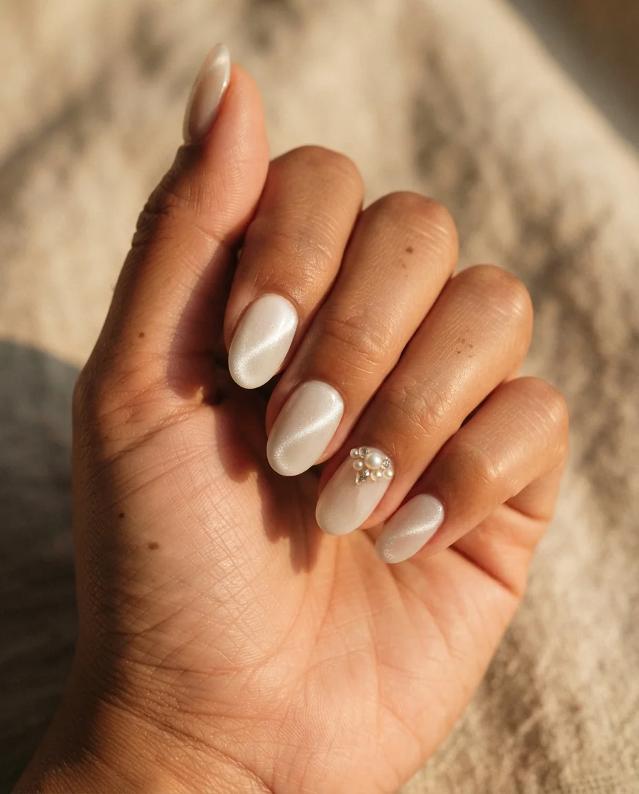 Milky Quartz Cat Eye