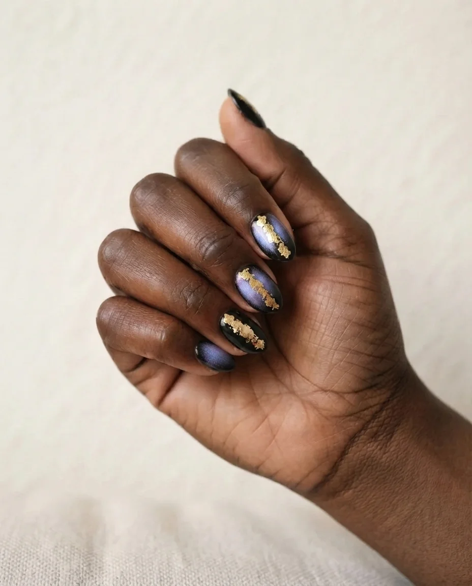 Obsidian Gold Shimmer