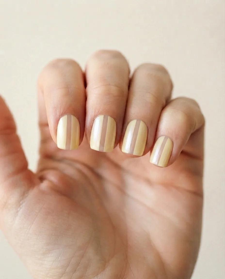Pearlescent Butter Geometric