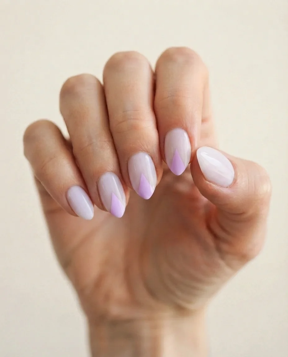 Geometric Lavender Peak