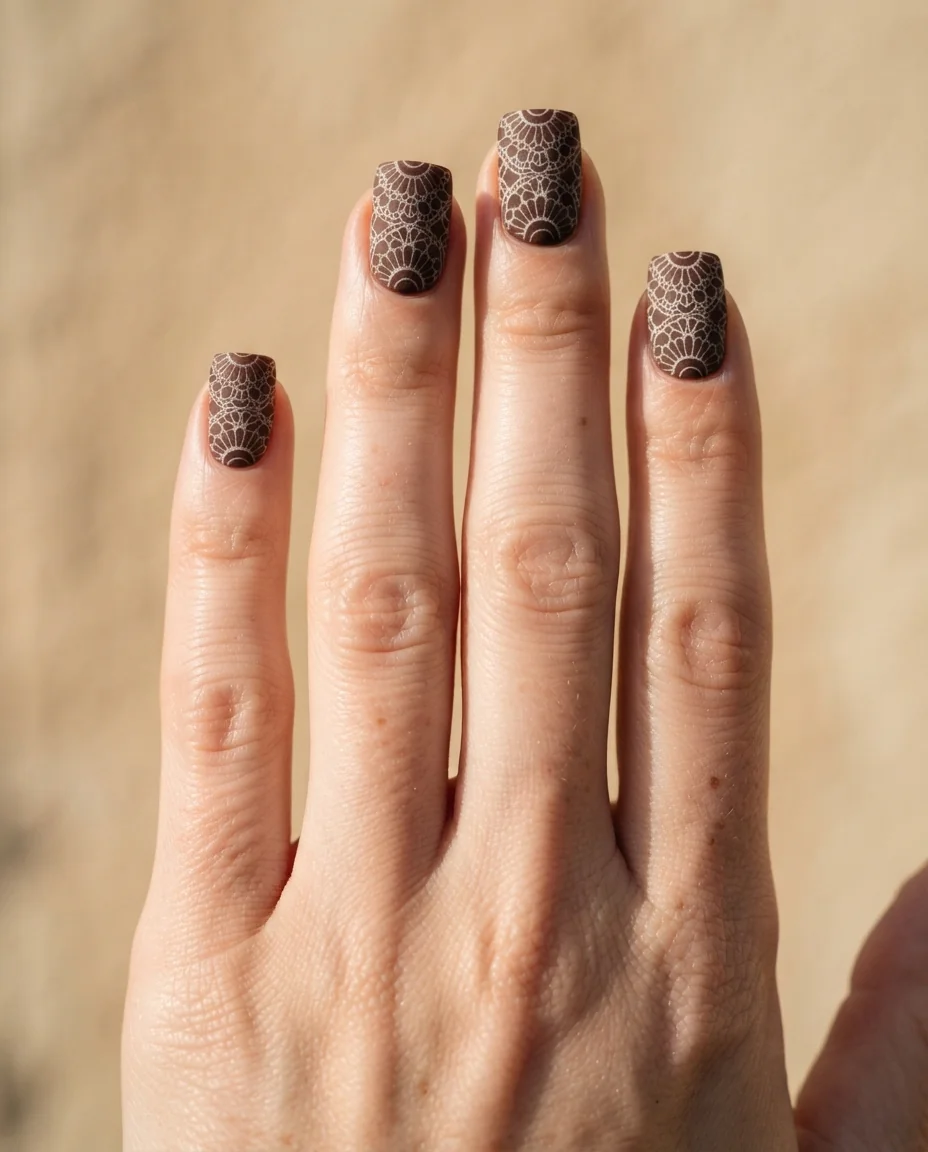 Velvet Cocoa Lace