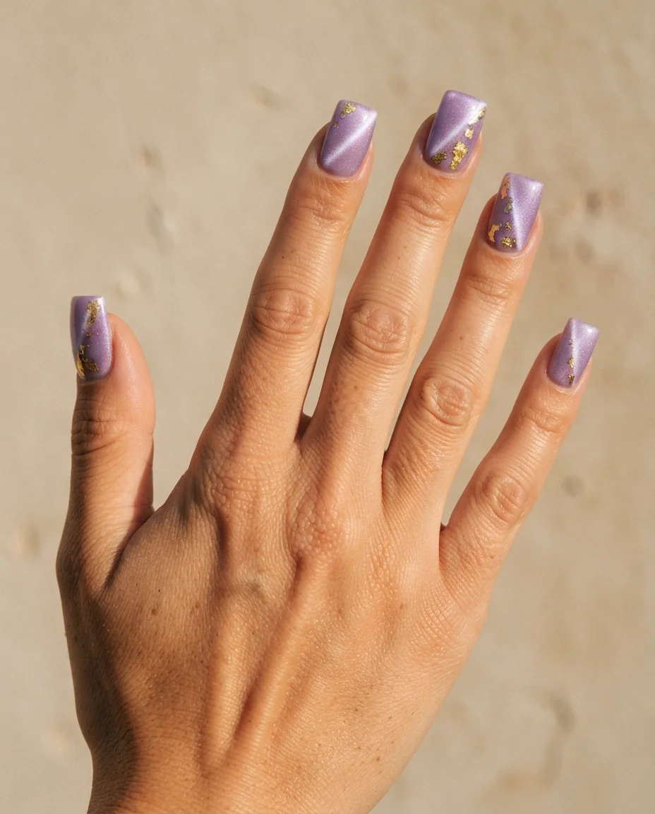 Lavender Magnetism and Gold