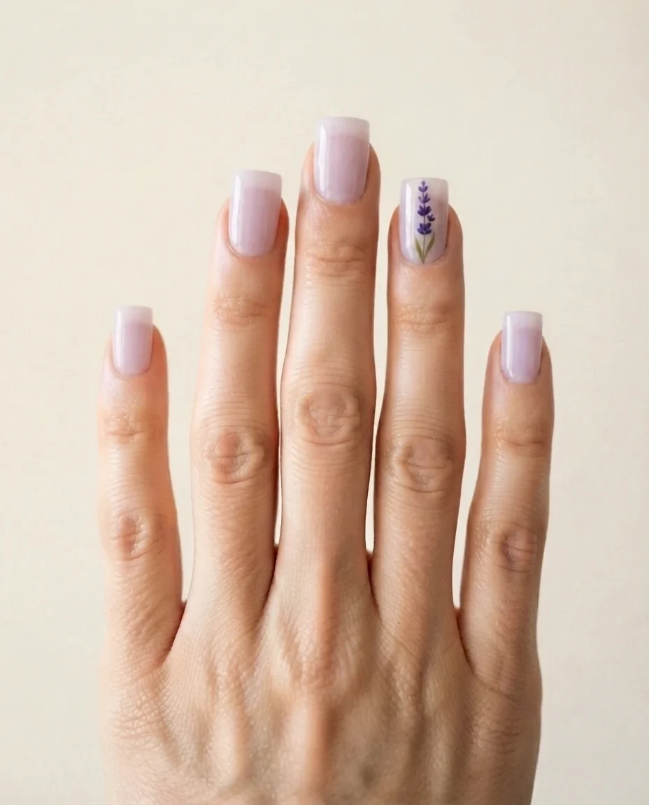 Sheer Lavender Sprig