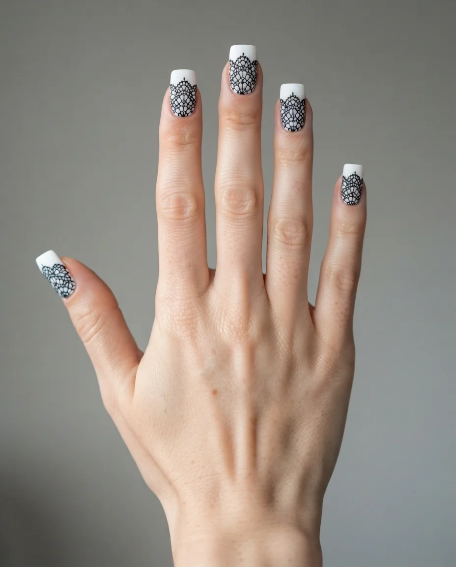 The Matte Filigree Square