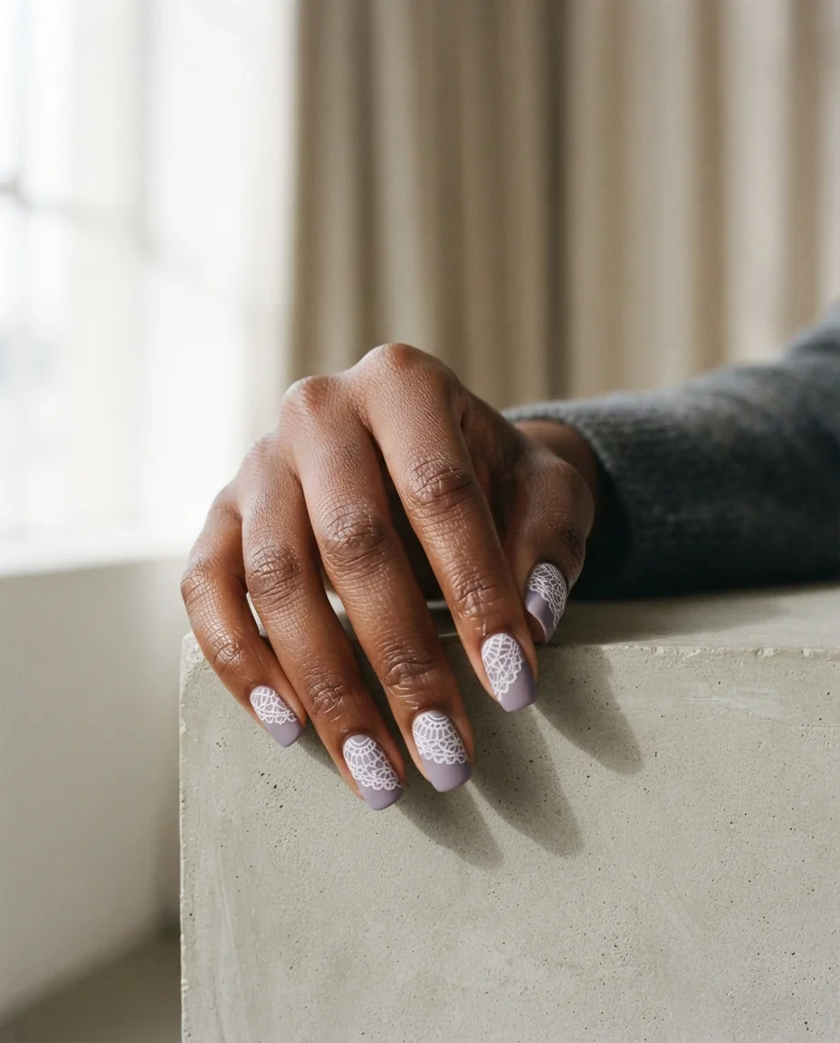 Velvet Lavender Lace