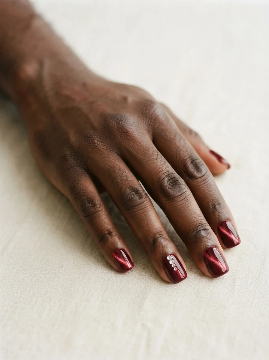 Cherry Cat-Eye Squoval