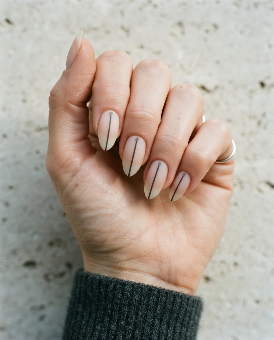 Minimalist Graphite Stiletto