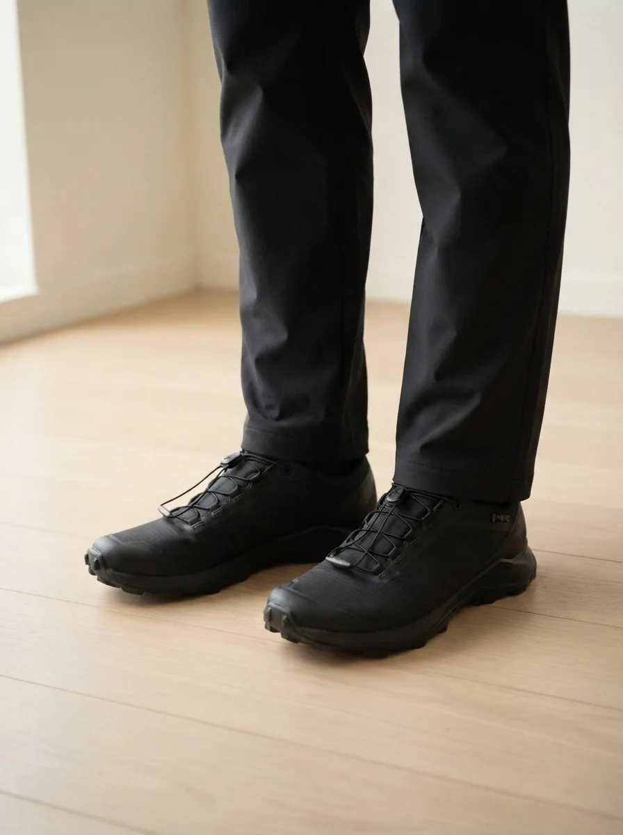 Black Technical Trail Shoe