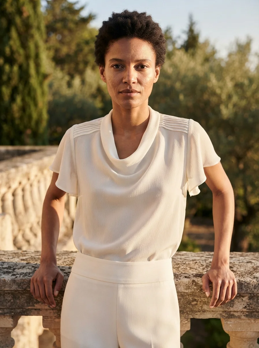 Ethereal Ivory Summer Elegance